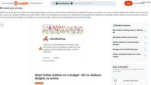 Outfit Budget - Online Options and Fit Concerns