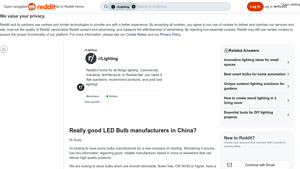Reddit - Smooth-Dimmable LED Bulbs
