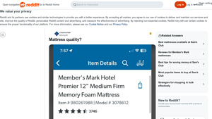 Reddit - Medium Firmness Mattress Insights