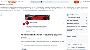 Performance Cars - Iconic Brands