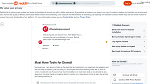 Reddit - Stainless Steel Knives & Taping Tools