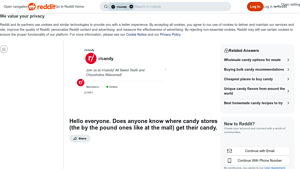 Candy Stores - Wholesale Candy Sourcing