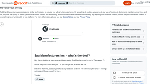 Spa Manufacturers Inc. - Swim Spas