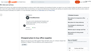 Reddit - Padded Envelopes & Office Supplies