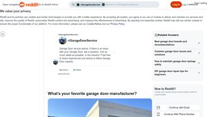 Garage Doors - Top Brands