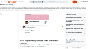 Justin Bieber - Birthday Party Ideas
