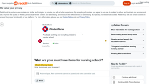 Reddit - Essential Tools for Clinical Organization