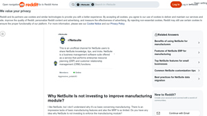 NetSuite - Business Management Software Suite