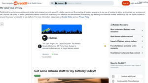 Batman - Birthday Surprise