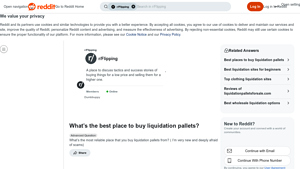 Liquidation Pallets - Reliable Buying Tips