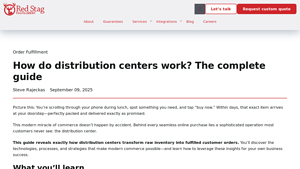 Red Stag Fulfillment - Comprehensive Order Fulfillment Services