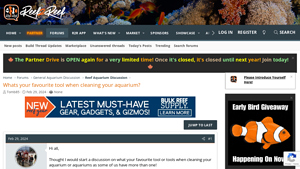 Reef2Reef - Essential Aquarium Cleaning Tools