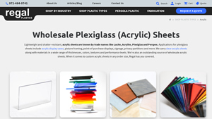 Regal Plastics - Wholesale Plexiglass Sheets