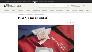 Rei - First-Aid Basic Care Essentials