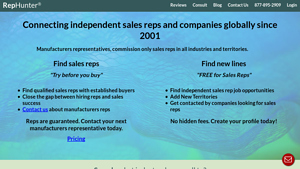 RepHunter - Connecting Sales Reps Globally