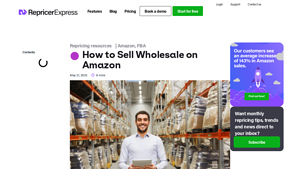Repricer Express - Wholesale Amazon Selling Guide