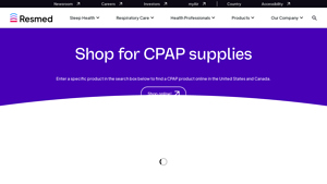 ResMed - CPAP Equipment and Accessories