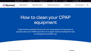 ResMed - CPAP Mask Cleaning Guide