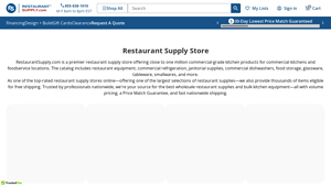 Restaurant Supply Store - Kitchen Equipment & Beverage Solutions