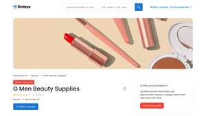 G Men Beauty Supplies - Beauty Merchandise