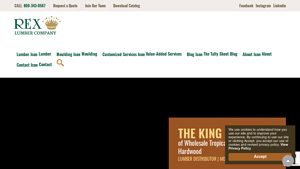 Rex Lumber - Hardwood Lumber & Custom Mouldings