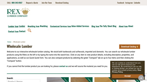 Rex Lumber - Wholesale Hardwoods & Softwoods