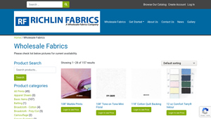 Richlin Fabrics - Wholesale Fabrics