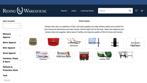 Riding Warehouse - Barn and Stall Supplies