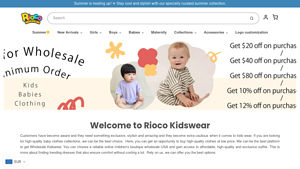 Rioco Kidswear - 2 Pieces Set Baby Kid Girls Solid Color Print Tops And Flower Shorts