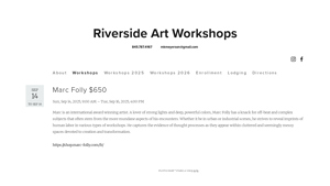 Riverside Art Workshops - Artist-Led Sessions