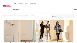 Rocket Mortgage - Wholesale Real Estate Strategy