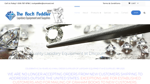 Rock Peddler - Lapidary Equipment and Supplies