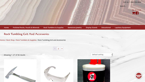 Rockshed - Rock Tumbling Grit and Accessories