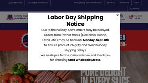 Saad Wholesale Meats - Halal Meat Products