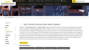 Saginaw Pipe - Structural Steel Beams