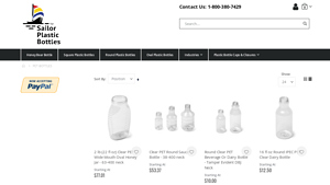 Sailor Plastics - Clear PET Honey Jar