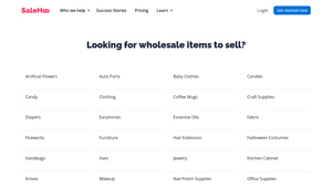 SaleHoo - Diverse Wholesale Products