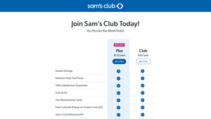 Sam's Club - Membership Savings