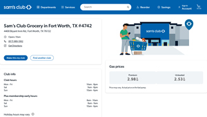 Sam's Club - Grocery Store