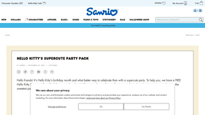 Sanrio - Hello Kitty’s Supercute Party Pack