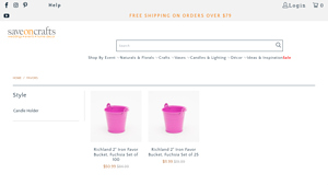 Richland - 2 Iron Favor Buckets Set