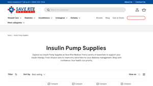 Save Rite Medical - Insulin Pump Supplies