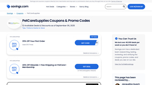PetCareSupplies - Discounts and Promotions