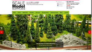Scale Model Supplies - Model Trains & Kits