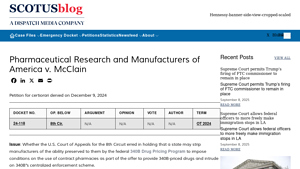 340B Drug - State Authority Issue