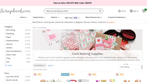 Scrapbook.com - Card Making Supplies