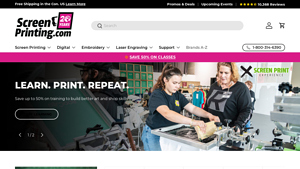 ScreenPrinting.com - Screen Printing Supplies & Equipment