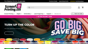 ScreenPrinting.com - Screen Printing Supplies & Equipment
