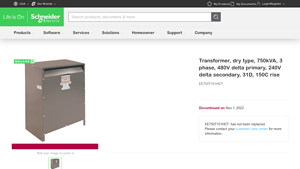 SE - EE750T151HCT Transformer