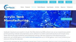 SeaQuatic Aquariums - Custom Acrylic Tanks